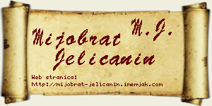 Mijobrat Jelićanin vizit kartica